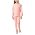 thumbnail image 1 of Hrsba Toddler Winter Casual Two-piece Outfit Sets， Boys and Girls' Two-piece Set Warm Thermal Underwear Long Sleeve for Ages 3-13, 1 of 5