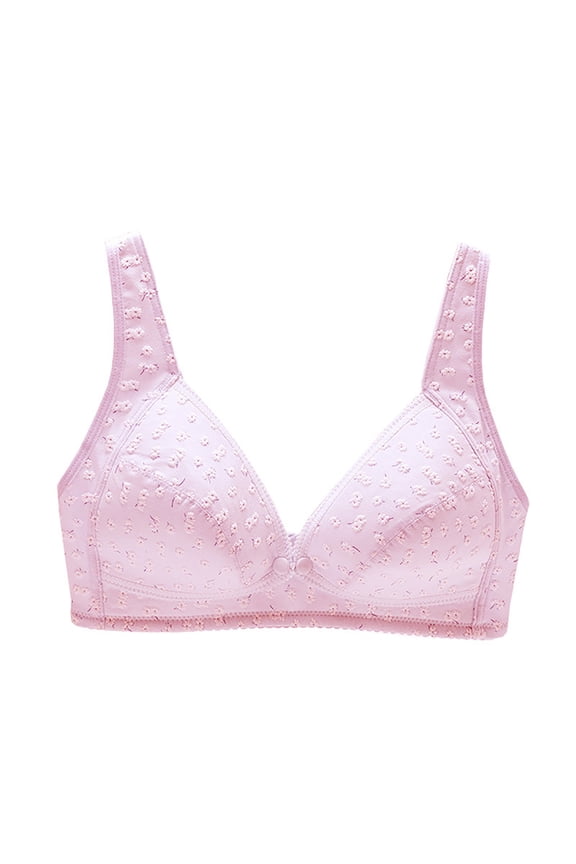 Training Bra for Girls, Thin Lightweight Slim Straps Modest Coverage Bralette for Teen Daily Wear