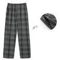 thumbnail image 1 of Hrsba Unisex Plaid Sleep Pants,Long Pajama Bottoms Nightwear, 1 of 3
