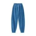 thumbnail image 1 of Hrsba Women's Solid Color Pajama Bottoms,Elastic Waist Sleep Pants Soft Material, 1 of 4