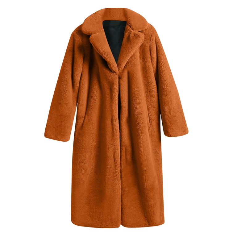 Hrsba Womens Long Sleeve Hoodless Casual Outwear & Jackets,Coats