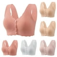 thumbnail image 1 of Hrsba Womens Plus Size Bra,Women's Nursing Bra Maternity Sleeping Underwear Large Size Large Cup No Underwear Women Daily Bra,Womens Casual Summer Bra,Womens Bra, 1 of 4