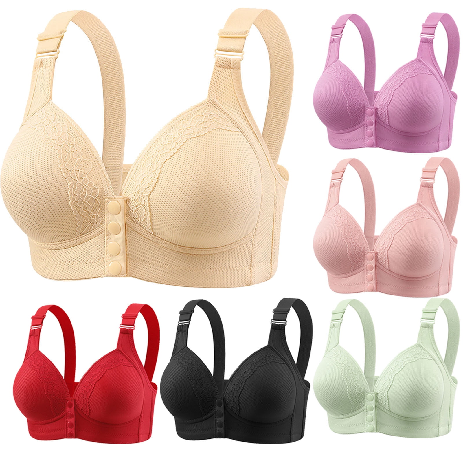 Plus Size Inflatable Bra Hrsba Womens Plus Size Bra,Womens Solid Lace Lingerie Bras Plus Size ...