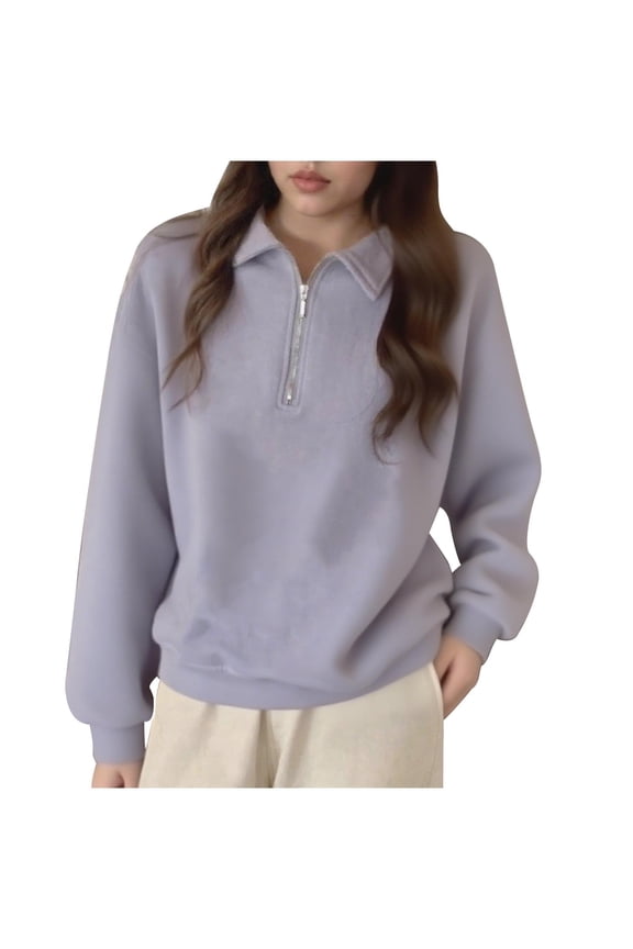 Women's Long Sleeve Shirts Fall Fashion Dressy Casual Tops ,Ladies Tops Solid Color V Neck Long Sleeve Casual Upper Garment