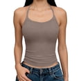 thumbnail image 1 of Hrsba Womens Ribbed Tank Top Sleeveless Camisole Summer Knit Cami Top Solid Color Casual Womens Summer Tank Top Lightweight Stretch Ribbed Camisole Top for Women, 1 of 5