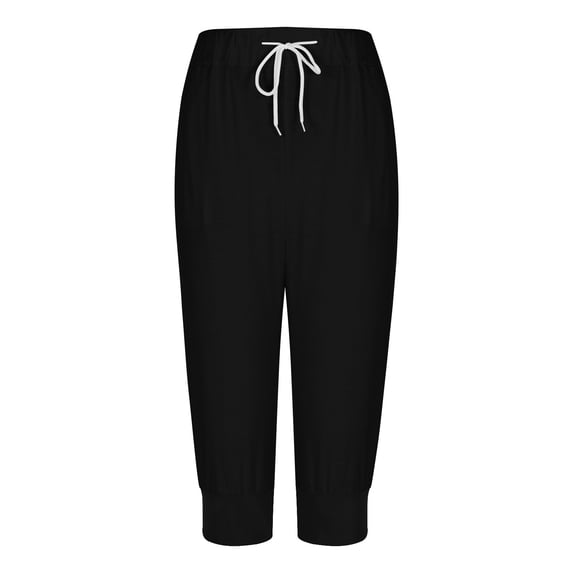 Hrsba Womens Casual Shorts Solid Color 5 Inch Length Summer Daily Wear Breathable Lightweight Bottoms