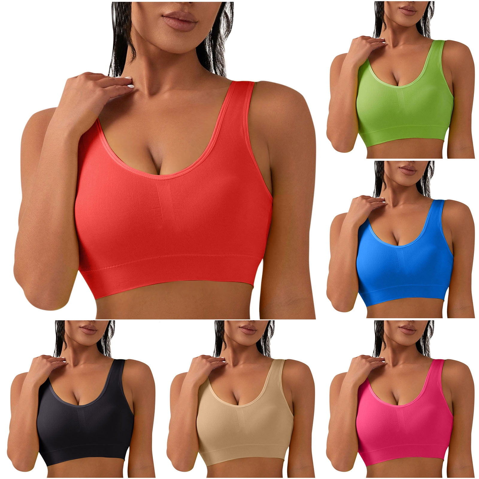 Hrsba Womens Summer Bra Clearance,Plus Size Bra for Womens,Fashion ...