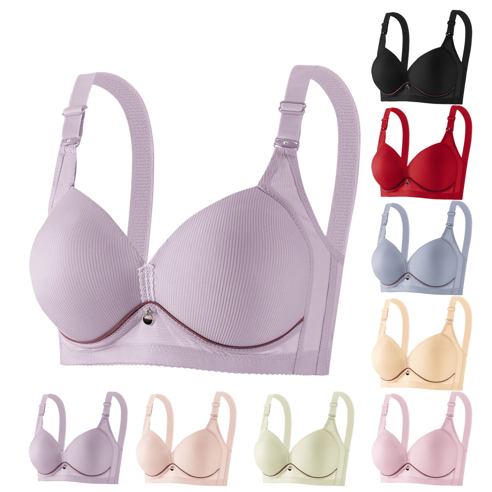 Hrsba Womens Summer Bra Clearance,Plus Size Bra for Womens,Women's ...