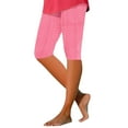 thumbnail image 1 of Hrsba Yoga Shorts, Solid Color Court Lock Summer Shorts 5 Length Yoga Undershorts Comfortable Outer Wear for Women, 1 of 5
