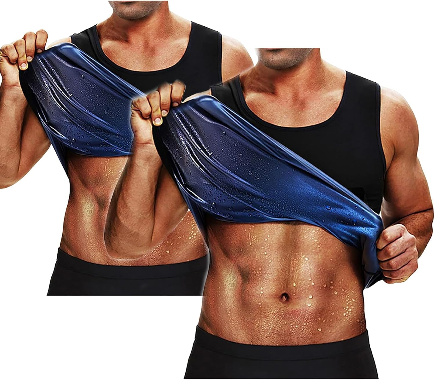Hrtesus Infernowear Sauna Tech, Men's Sauna Suit Sweat Shirt