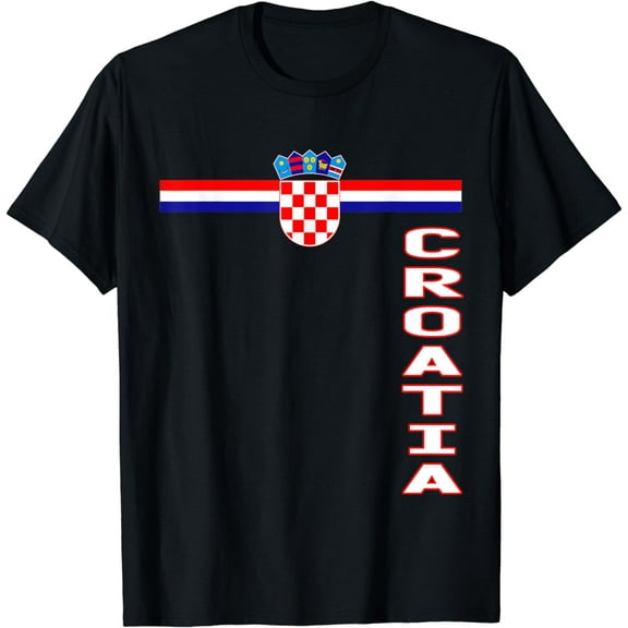 Hrvatska Soccer Croatia Flag Football Croatian Soccer, Team T-Shirt mens t rt men，black，women，misfits，journey ，boys