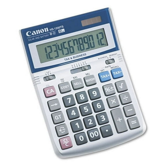 Hs-1200ts Desktop Calculator, 12-Digit Lcd | Bundle of 2 Each