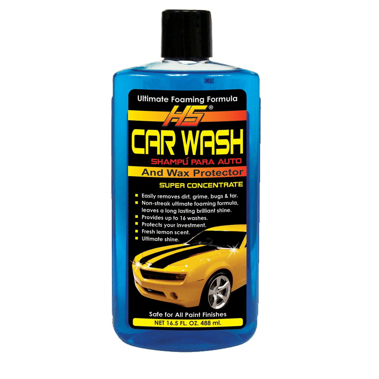 Chemical Guys Rinse Free EcoWash- The Hose Free Car Wash (16oz
