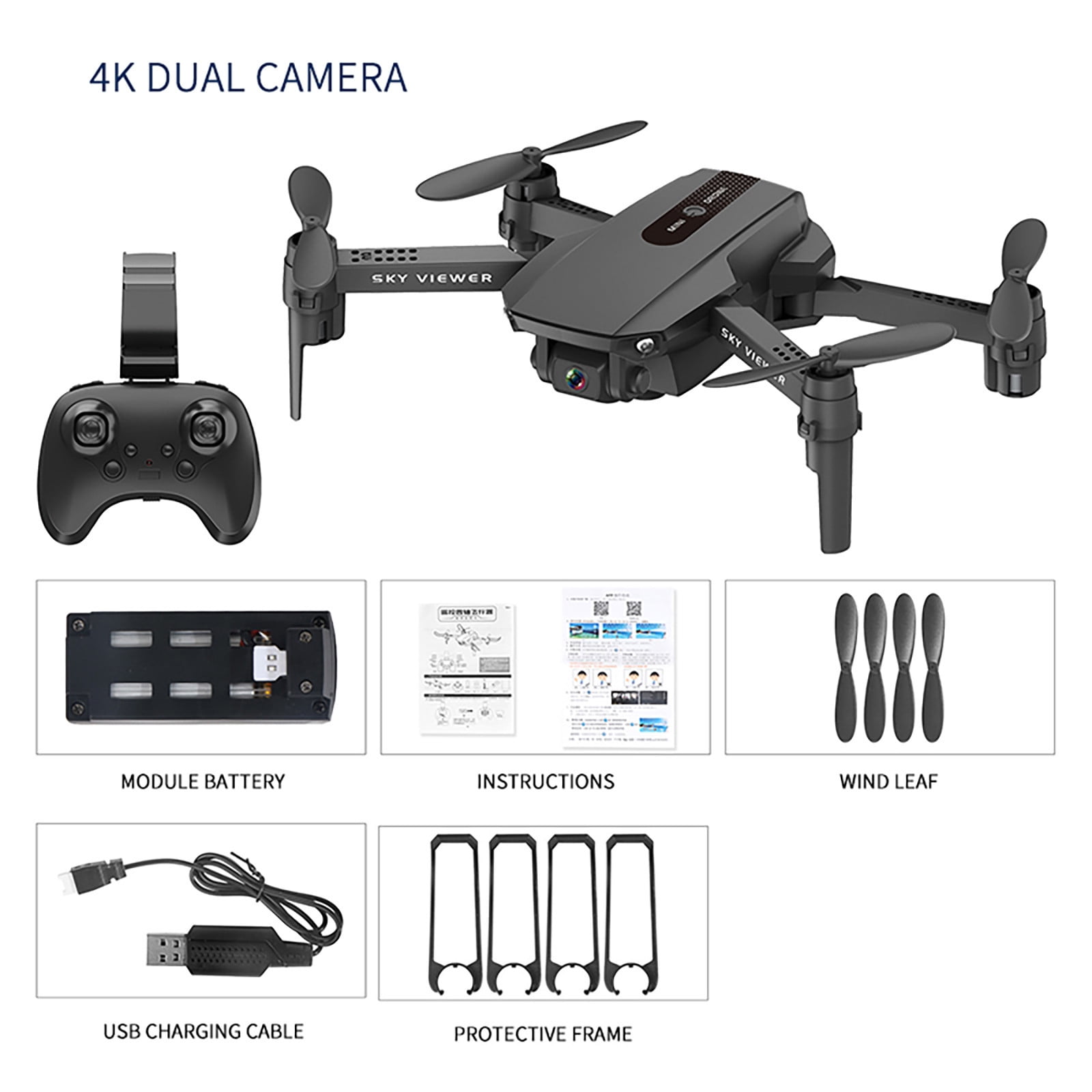 Hs210 Stunt Kite Remote Control Plane Tile Pro Back Pro Flying Paper