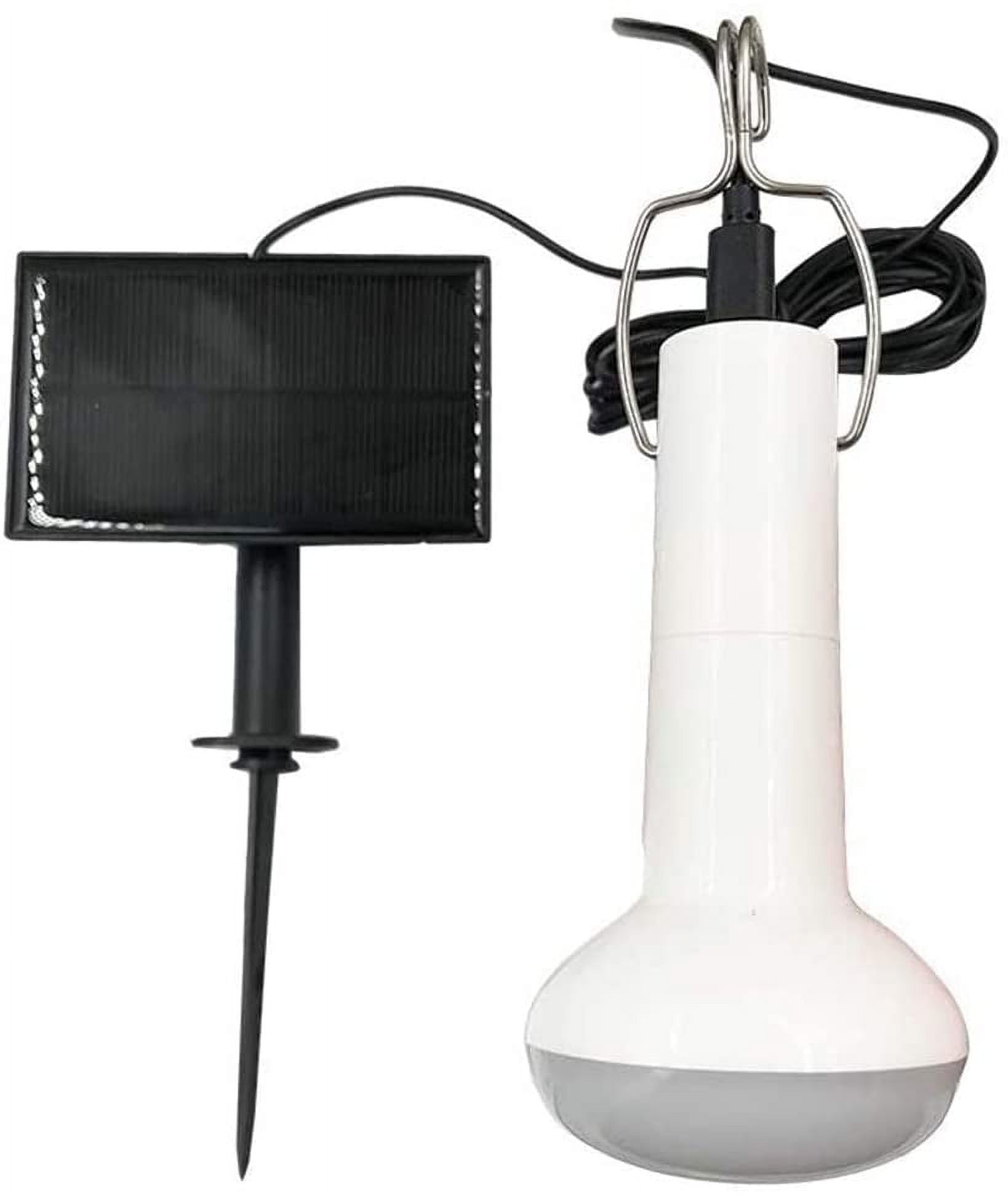 Hsankro Chicken Coop Light with Timer, Indoor Rechargeable Solar Light
