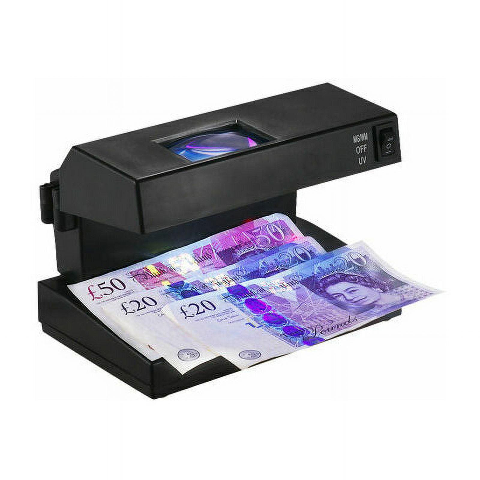 Banknote Checker Machine Detectalia D7X Counterfeit Banknote Detector -  Checks GBP, EUR, CHF, PLN, CZK, SEK In 0.5 Seconds, UK Plug Money Counting  Machine