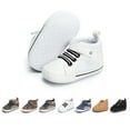 HsdsBebe Baby Boys Girls Shoes Infant High Tops Ankle Sneakers Soft