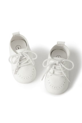 Baby Boys Girls Shoes Infant Oxford Dress Shoe Loafers Brogue Flats for First Steps Walkers 0-24M