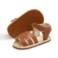 thumbnail image 1 of HsdsBebe Baby Girl Sandals Infant Summer Soft Sole Shoe Anti-Slip Crib Shoes 0-18 Months, 1 of 9