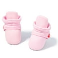 thumbnail image 1 of HsdsBebe Baby Girls Boys Cotton Boots Newborn Winter Cozy Fleece Booties Infant Socks Shoes for 3-18 Months, 1 of 7