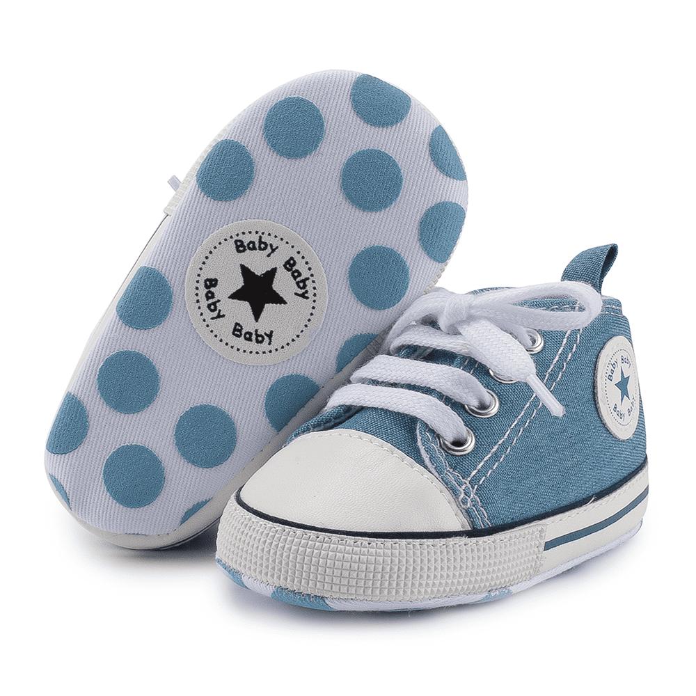 HsdsBebe Baby Girls Boys Shoes Infant Canvas Shoes Casual Sneakers for First Walkers 318 Months