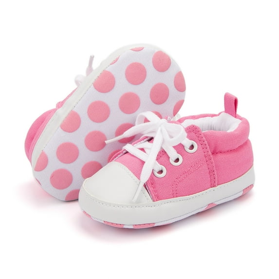 HsdsBebe Unisex Kids Canvas Sneakers Casual & Dress Shoes,Pink