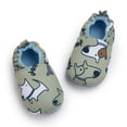 thumbnail image 1 of HsdsBebe Baby Girls Boys Sock Shoes Infant Slip on Slipper Newborn Indoor Crib Moccasins for New Walkers 3-18 Months, 1 of 6
