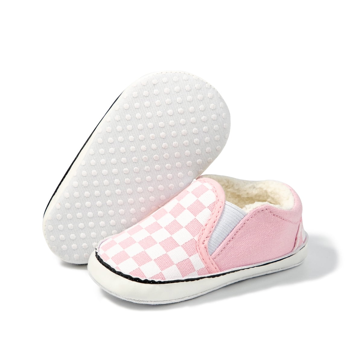 HsdsBebe Baby Girls Boys Winter Cotton Canvas Sneakers Infant Cozy