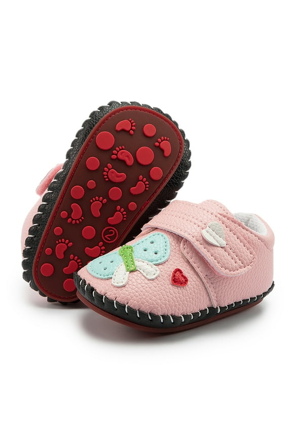 Baby Girls Shoes Infant Princess Dress Shoe Wedding Flats for First Walkers 3-24M