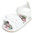 thumbnail image 1 of HsdsBebe Baby Shoes Infant Girls Soft Summer Sandals for Newborn 3-18Months, 1 of 7