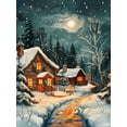 thumbnail image 1 of HsdsBebe Christmas Diamond Art Painting Kits for Adults, Christmas Snow House Diamond Art,Gem Art Craft Home Game for Kids, 1 of 6