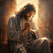 HsdsBebe Diamond Art Jesus Round Full Drill for Adults, DIY Diamond Art Painting Kits,Gem painting for Kids