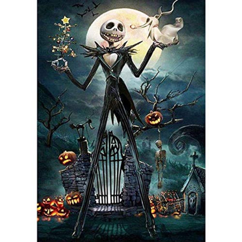  MEGZIHXN Kawaii Diamond Painting Stickers,23 Pcs Halloween  Ghost Jack O Lantern Bat Skeleton Gem Art Diamond Painting Art Stickers  Kits for Kids : Toys & Games