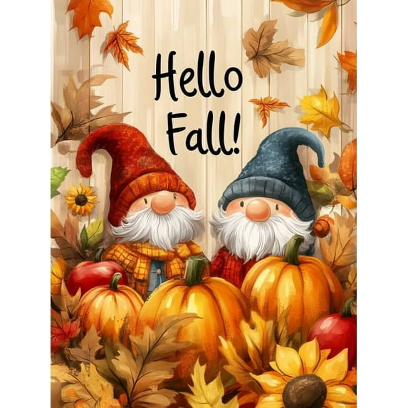 HsdsBebe Thanksgiving Diamond Art Painting Kits for Adults, Thanksgiving Gnome Pumpkins Diamond Art,Gem Art Craft Home Game for Kids