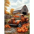 thumbnail image 1 of HsdsBebe Thanksgiving Diamond Art Painting Kits for Adults, Thanksgiving Pumpkins Trucks Diamond Art,Gem Art Craft Home Game for Kids, 1 of 6