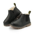 thumbnail image 1 of HsdsBebe Toddler Boys Girls Boots Waterproof Winter Snow Chelsea Booties Short Ankle Shoes, 1 of 6