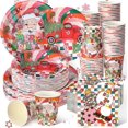 thumbnail image 1 of Hsei 250 Pcs Spring Wildflower Party Decoration Baby Shower Disposable Tableware Sets Birthday Supplies Serves 50 Guests Disposable Plates Napkins and Cups for Baby Bridal Shower Birthday Party, 1 of 10