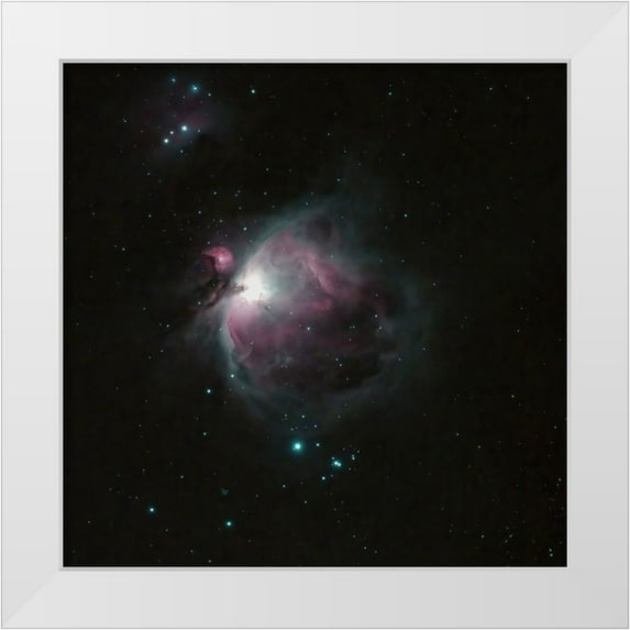 Hsi, Paul 20x20 White Modern Wood Framed Museum Art Print Titled - Orion Nebula