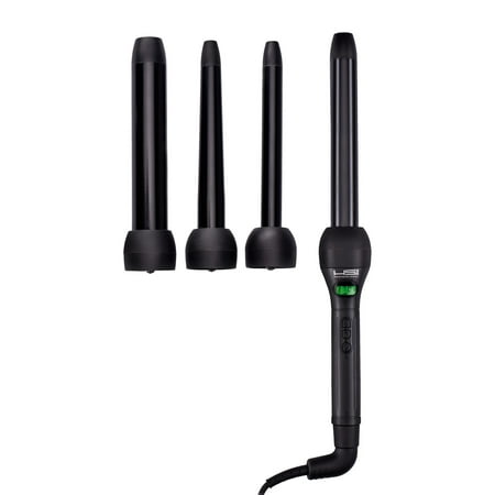 Hsi professional groover curling wand set
