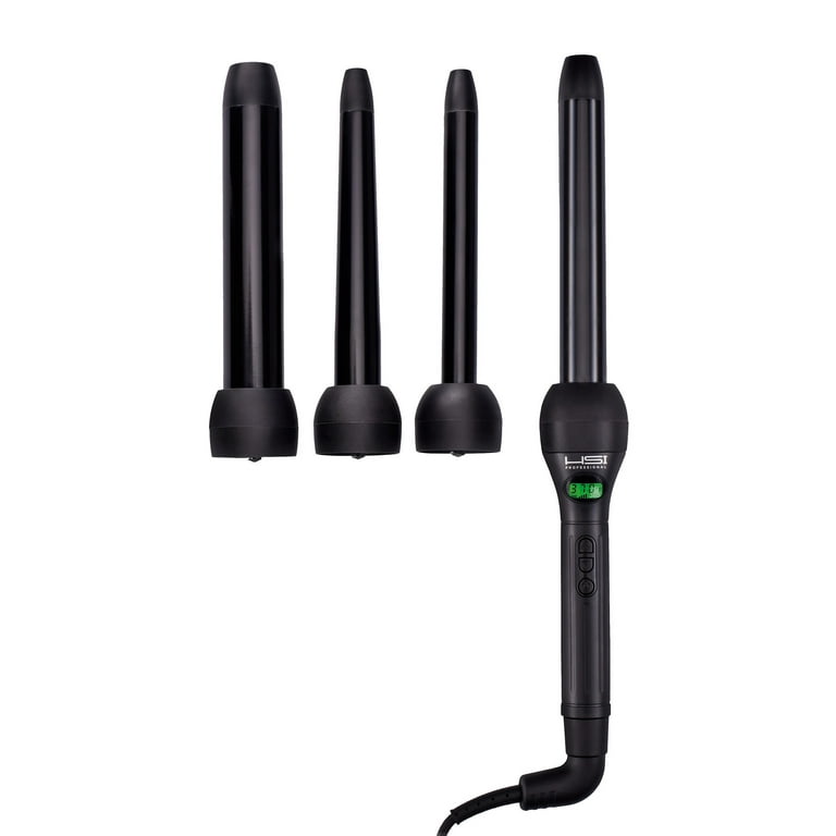 Hsi professional groover curling wand set