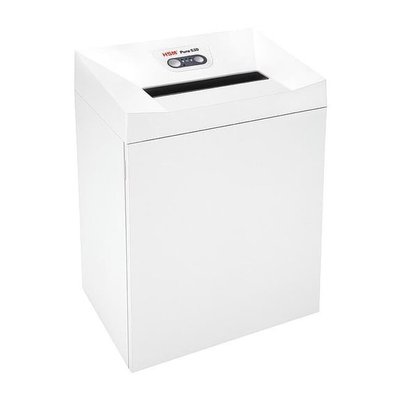 Hsm Paper Shredder, Strip-Cut, White, 21 gal. Pure 530