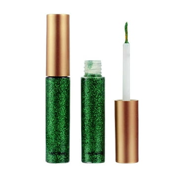 Hsmqhjwe Eyeshadow Palette Makeup Glitter Diamond Liquid Eyeliner Metallic Eyeshadow Ultra-Pigmented Liquid Eyeliner 5Ml Yellow Eye Brightener Stick