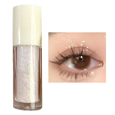 Hsmqhjwe Eyeshadow Palette Makeup Liquid Sequin Easy To Color Pearl Fine Super Flash Waterproof Long Lasting Non Fading Eye Shadow Black Eyeshadow Sticks