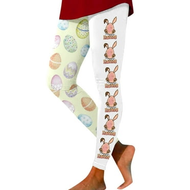 Hsmqhjwe Womens Leggings Fall Winter Fashion Leggings for Women Fashion Workout Out Leggings Print Color Block Pants Soft Stretchy Leggings Green Leggings for Women Pants Casual L2
