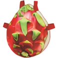 thumbnail image 1 of Hsqqdc 1PC Adult Cute Funy Fruit Print Outfit Set , Unisex Pitaya Pattern Jumpsuit,One Size, 1 of 7