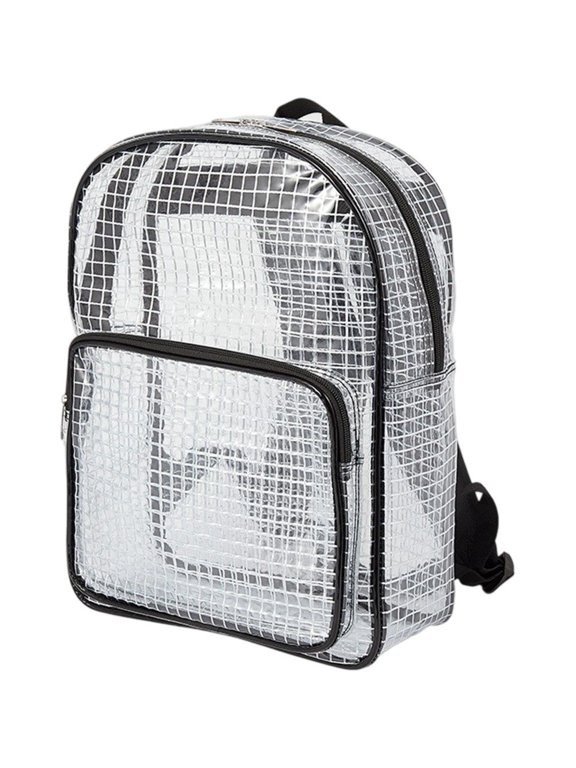 Anti-Static Clear PVC Backpack Cleanroom Tool Bag Engineer Daypack