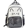 thumbnail image 1 of Hsqqdc Cat Clear Window Nylon Ita Backpack Large Capacity Knapsack Travel Daypack, 1 of 7
