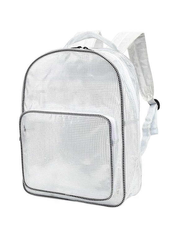 Clear PVC Anti-Static Backpack Cleanroom Tool Engineer Daypack