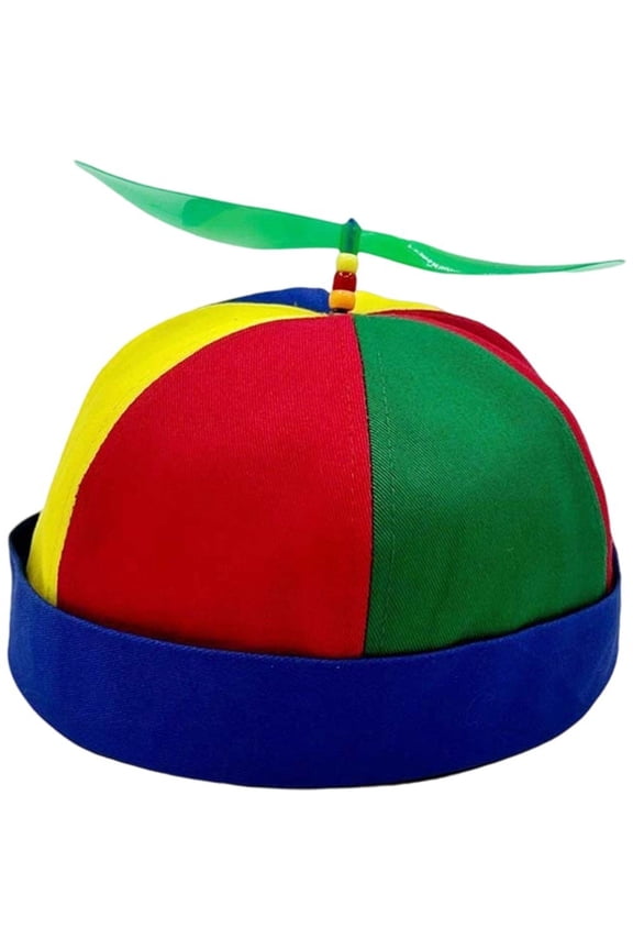 Colorful Patchwork Helicopter Propeller Fisherman Hat, Fashion Cotton Cap for Outdoor