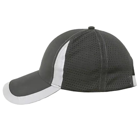 Hsqqdc Hi Vis Reflective Safety Work Baseball Cap for Men Women, Hard Hat Style for Outdoor Sports Workwear